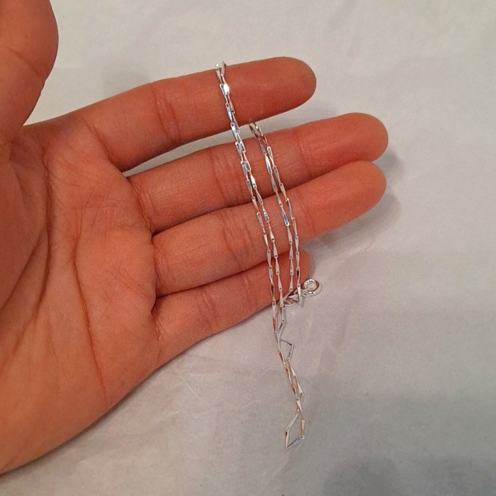 Sterling silver plated necklace
